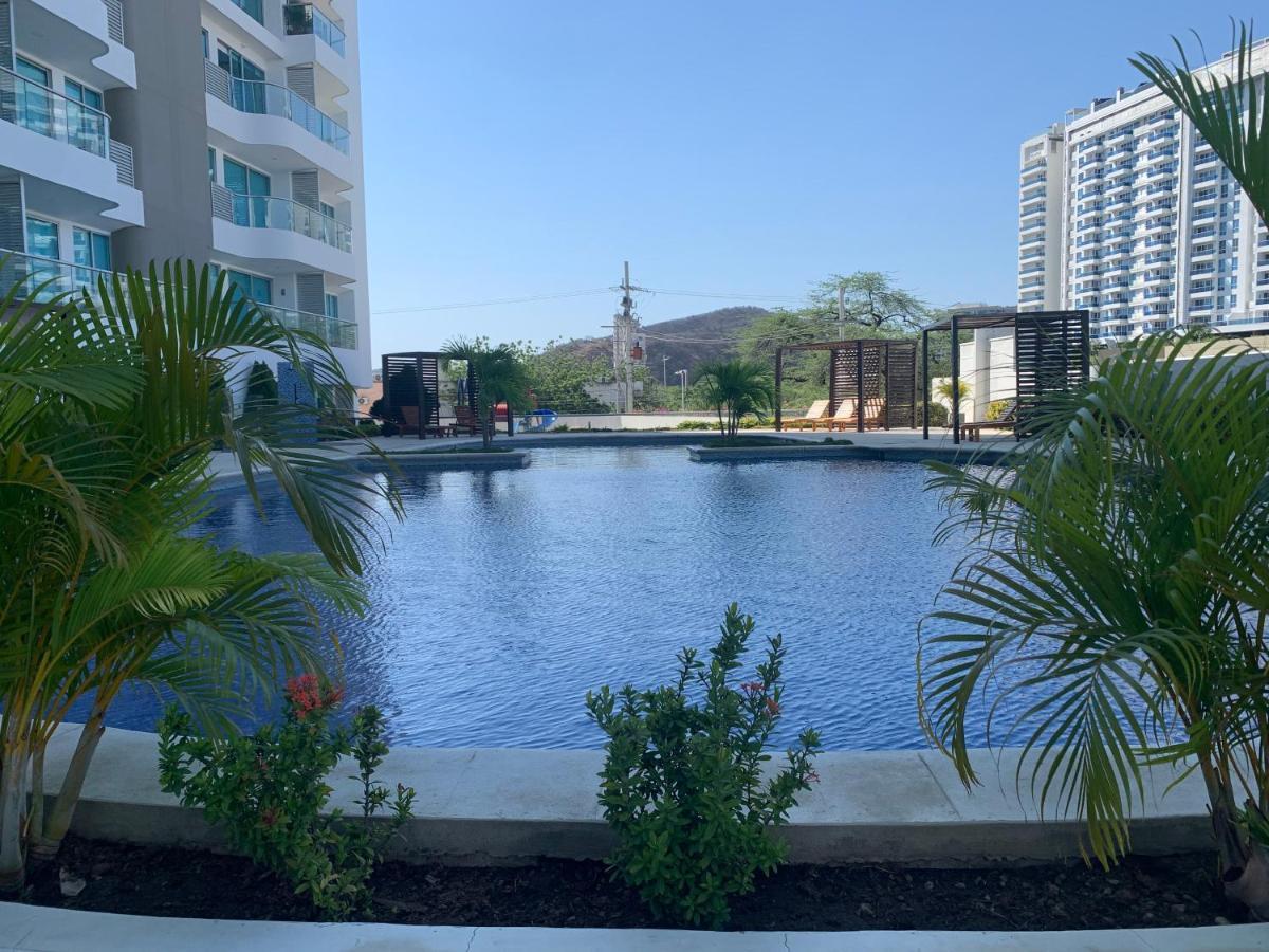 Santa Marta Rodadero Sur Playa Salguero A 200 Mts Del Mar Daire Dış mekan fotoğraf