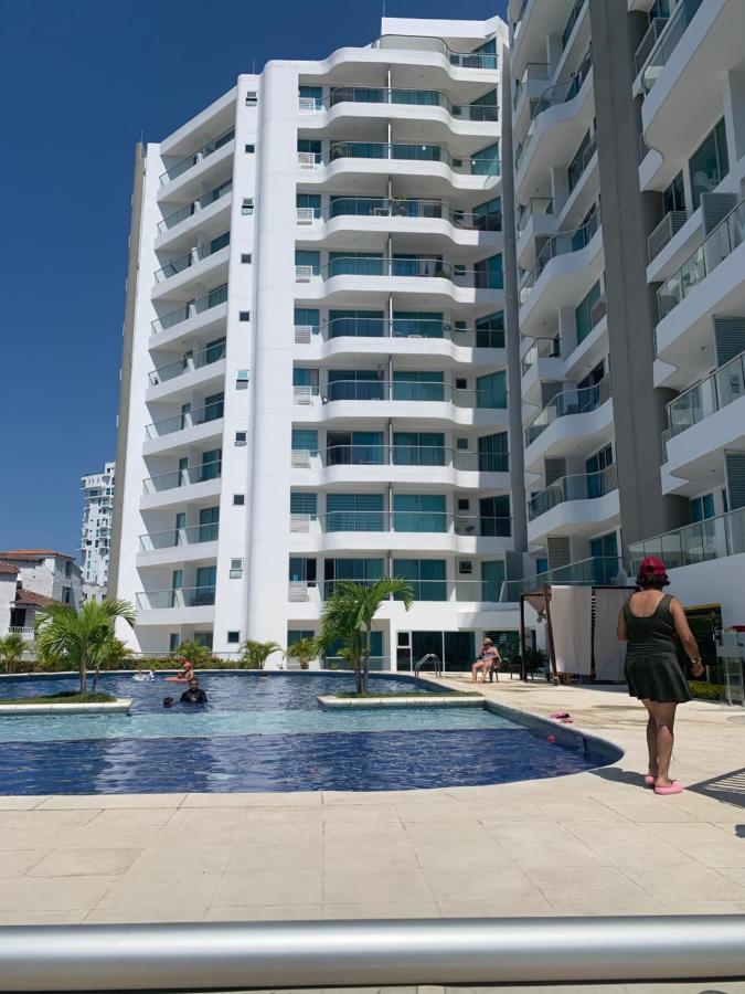 Santa Marta Rodadero Sur Playa Salguero A 200 Mts Del Mar Daire Dış mekan fotoğraf