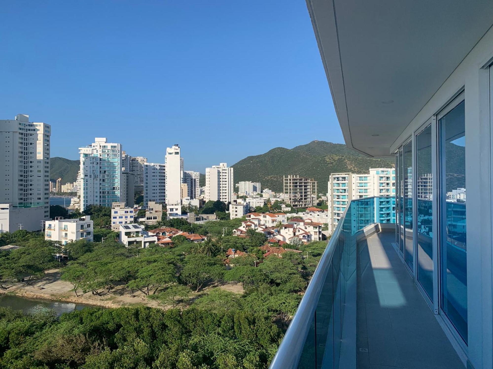 Santa Marta Rodadero Sur Playa Salguero A 200 Mts Del Mar Daire Dış mekan fotoğraf