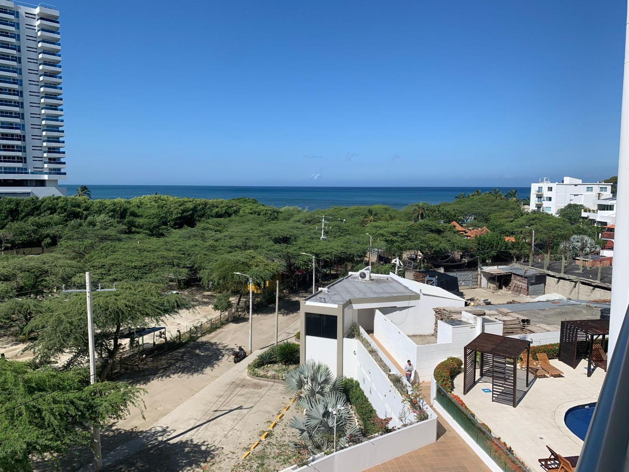 Santa Marta Rodadero Sur Playa Salguero A 200 Mts Del Mar Daire Dış mekan fotoğraf