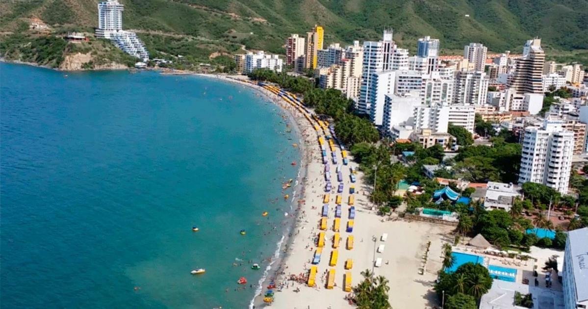 Santa Marta Rodadero Sur Playa Salguero A 200 Mts Del Mar Daire Dış mekan fotoğraf